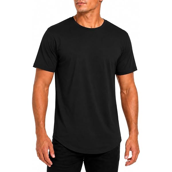 Ultra Cotton T-Shirt Tall Sizes, Color: Black, Size: X-Large Tall